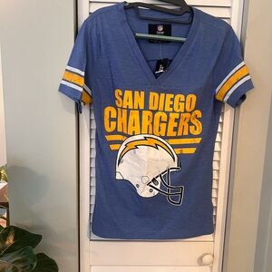 NFL women’s San Diego Chargers Shirt- Medium